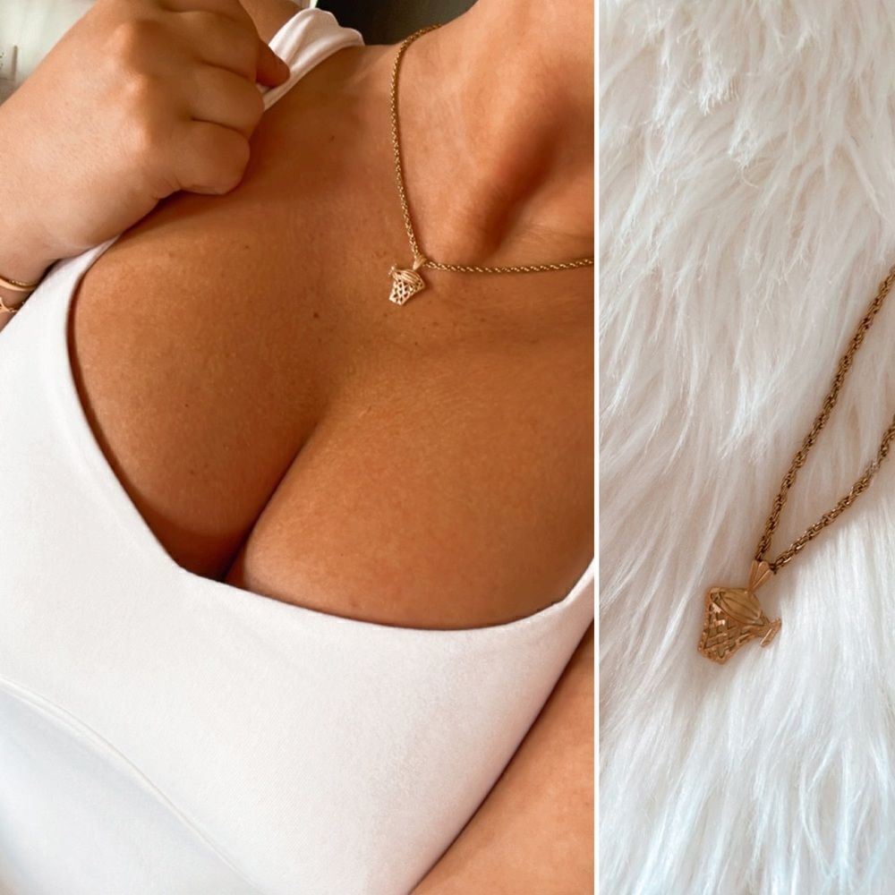 Basketball  necklace
